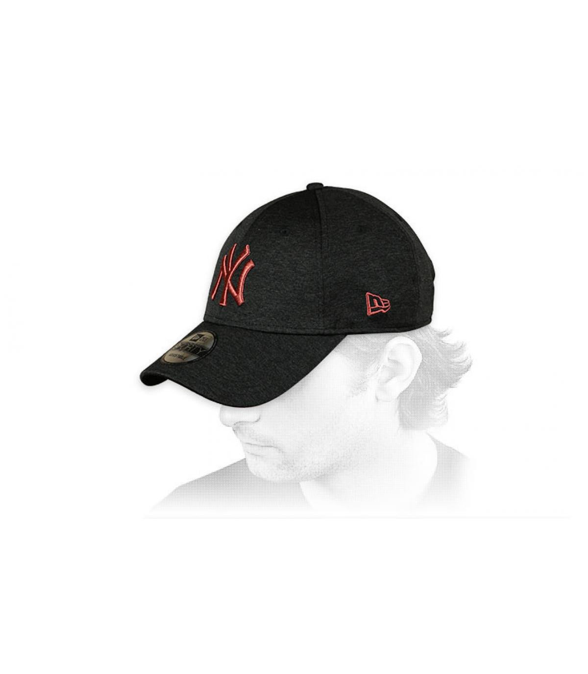 black NY curve cap Shadow Tech 940 NY black rusest black NY curve cap Shadow Tech 940 NY black rusest